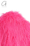 CHENPENG snowman fur coat CP22AWV001 pink